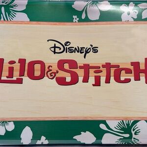 Disney Lilo & Stitch Art Print - Red and Green